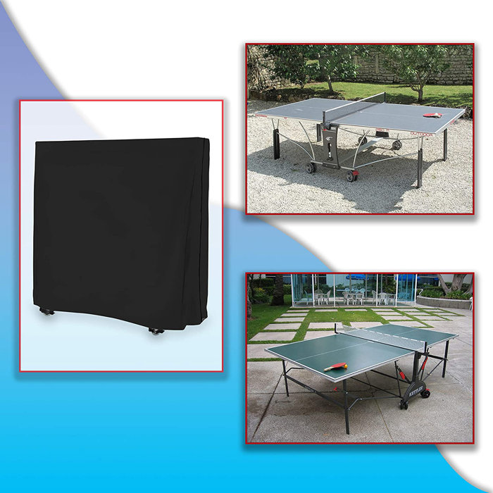 Covers & All Heavy Duty Waterproof Indoor/Outdoor Folding Table Tennis